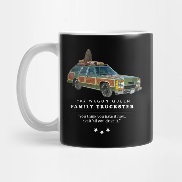 1983 Wagon Queen FAMILY TRUCKSTER - vintage logo by BodinStreet